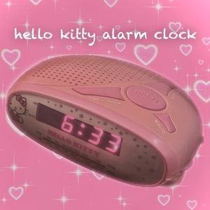 hello kitty alarm clock